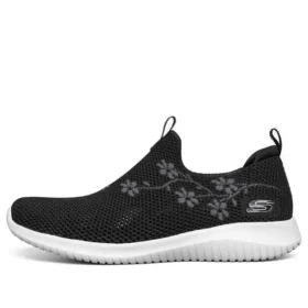 Ultra Flex Andningsbara Minimalistiska Låga Athleisure-skor Svarta