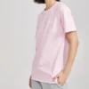 Unisex stickat tryck rosa