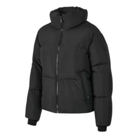 Varm Waterproof kort dunjacka ”Black”