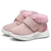 Vinterkänsliga stövlar ”Pink White”