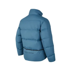 Vävd medium dunvarm jacka ”Teal”