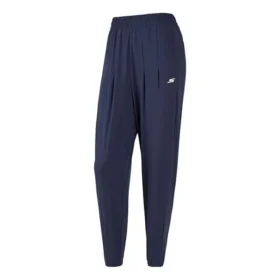 Vävda byxor med tryckt sportlogotyp ”Navy” Vävda byxor med tryckt sportlogotyp ”Navy”