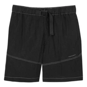 Vävda shorts ”Black White”