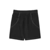 Vävda shorts ”Black White”