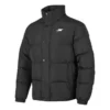 Waterproof dunjacka med bokstavstryck ”Black”