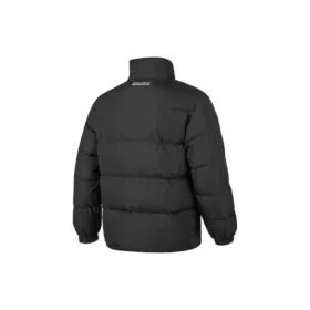 Waterproof dunjacka med bokstavstryck ”Black”