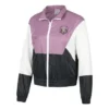 Zipper Jacket ”Purple Black White”