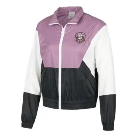 Zipper Jacket ”Purple Black White”
