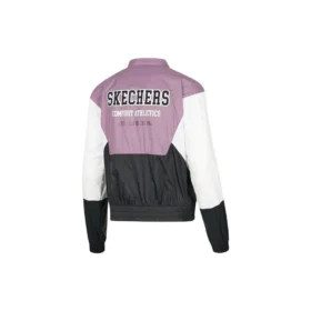 Zipper Jacket ”Purple Black White”